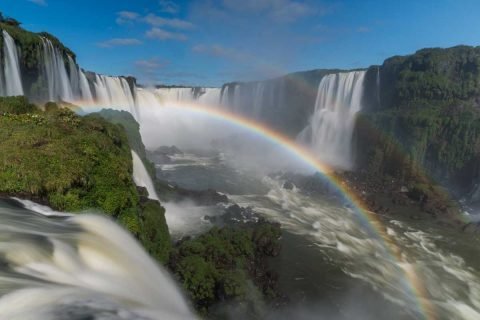 Cataratas do Iguaçu, um dos principais destinos de turistas no Brasil